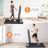 Walking Pad with 7% Incline, with Handle and APP&Remote Control,300+lb
