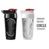 Activlab Shaker PRO 700 ml Black-Red, Professioneller Shaker für Proteinshakes,