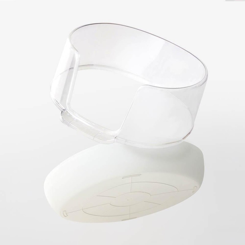 Fitpet, NyangSam, Cat, Litter Box, Transparent Litter Box, Transparent, White