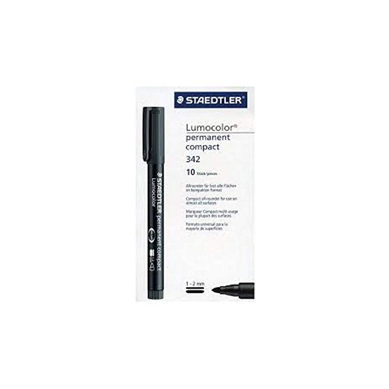 'Staedtler Lumocolor 352Set Of 3Permanent Markers Black–Paste