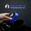GOODIZ Mini Car Bin Cupholder, Small Plastic Compact Durable Dust