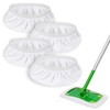 4 Pack Reusable Mop Refill Pad Suitable for Swiffer Sweeper