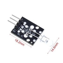 KY-005 3-Pin IR Transmitter Emission Sensor Module for Arduino and Raspberry Pi Pack of 12