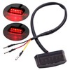 YnGia Motorcycle Rear Light Mini Led Motorbike Brake Light 12V