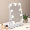 NUSVAN Vanity Mirror with Lights, Makeup Mirror with Lights,3 Color