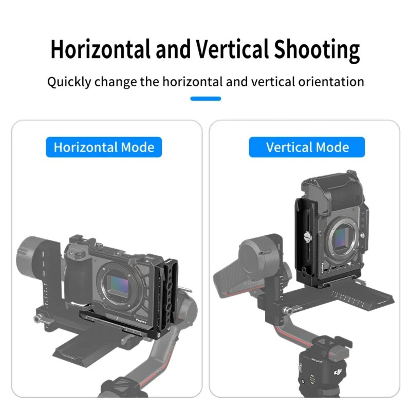 DJI L Bracket Quick Release Plate for DJI RS4 RS3