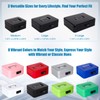 KYODOLED Cash Box with Combination Lock Safe Metal Money Box