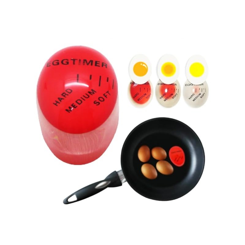 Eieruhr mit Farbwechsel Eggtimer – Timer für weich, mittel &