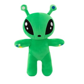 Alien Plush, Green Alien Figure, Soft Rag Doll Plushie, Cute Collectible Toy for Sci-Fi Fans, Gift for Kids and Collectors, Bedroom Decor Companion