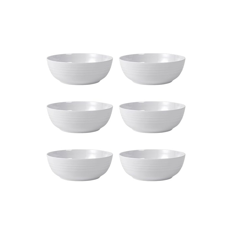ZAINCA Melamine Cereal Bowls, Salad Bowls Soup Bowls, Shatter Resistant,