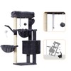 Heybly Cat Tree, 39.4 Inches Tower Condo with Scratching Post,