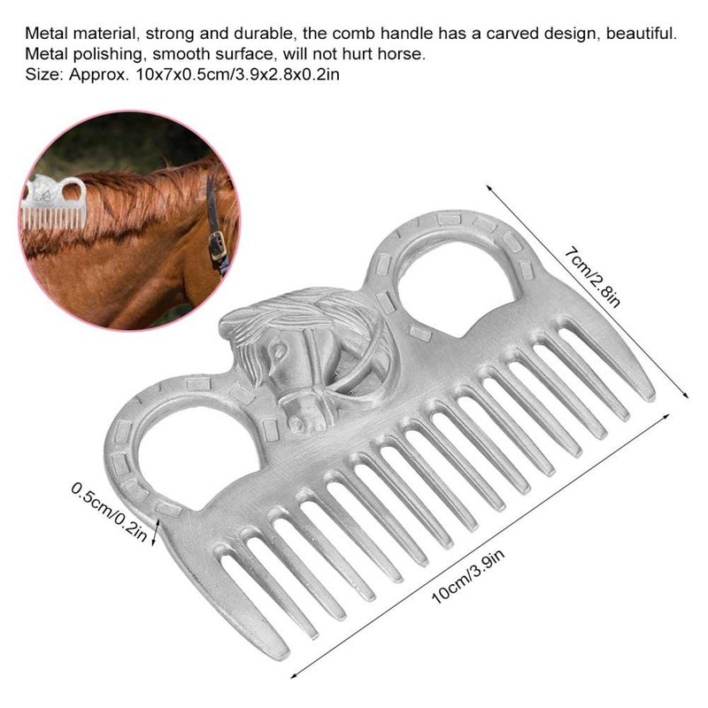 Voluxe Durable Polishing Technology Horse Comb, Horse Opening Knot Comb,