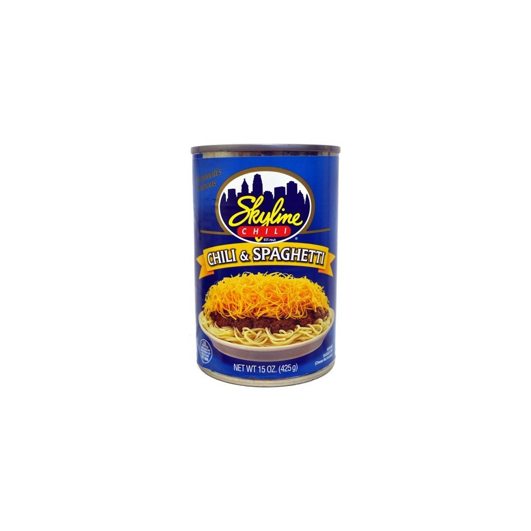 Skyline Original Chili & Spaghetti, 15-Ounce Cans (Pack of 6)