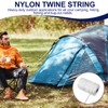 UV Resistant White Nylon String 500ft 2mm for Garden Tomato