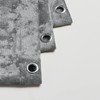 Fredsure Distressed Velvet Shower Curtain Set, 13 Pieces Grey Including