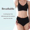 AIRCUTE Washable Urinary Incontinence Underwear for Women Absorbent Seamless High
