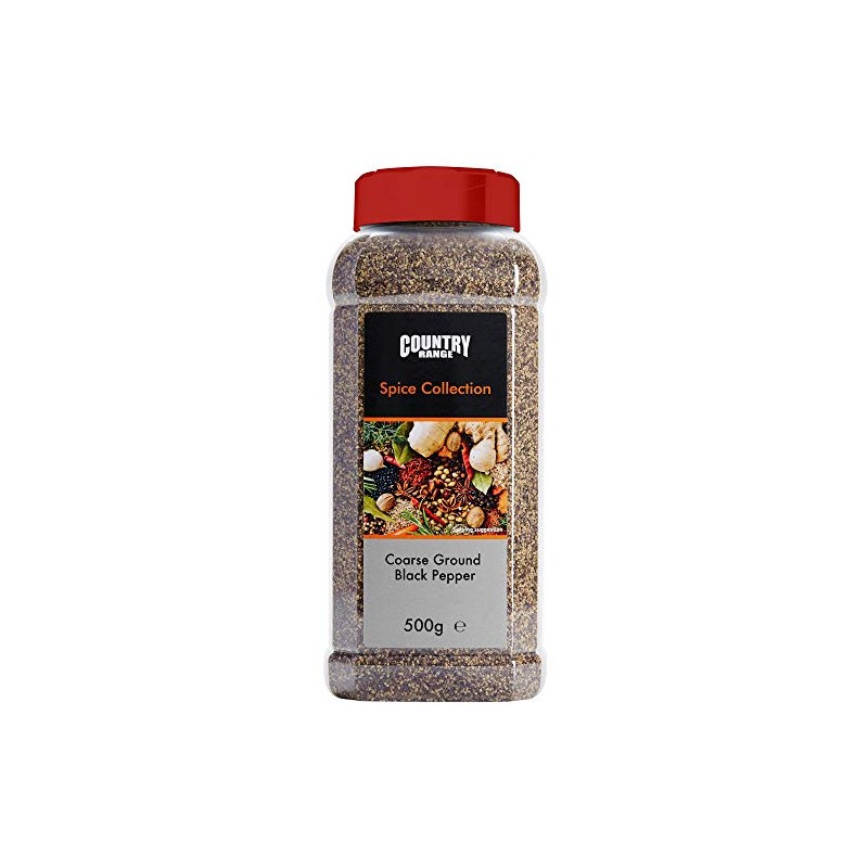 Country Range Coarse Ground Black Pepper - 1x500g