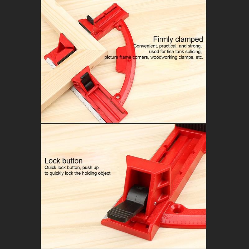Right Angle Clip DIY 90 Degree Woodworking Clamp for Drawer