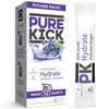 Pure Kick Hydration Pitcher Pack, Concord Grape, Includes 6 Packets,
