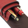 [Sapporo Leather Craftsman Museum] Fountain Pen Case, Pen Case, Made
