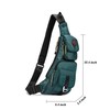 NICGID Sling Bag Chest Shoulder Backpack Crossbody Bags for Men