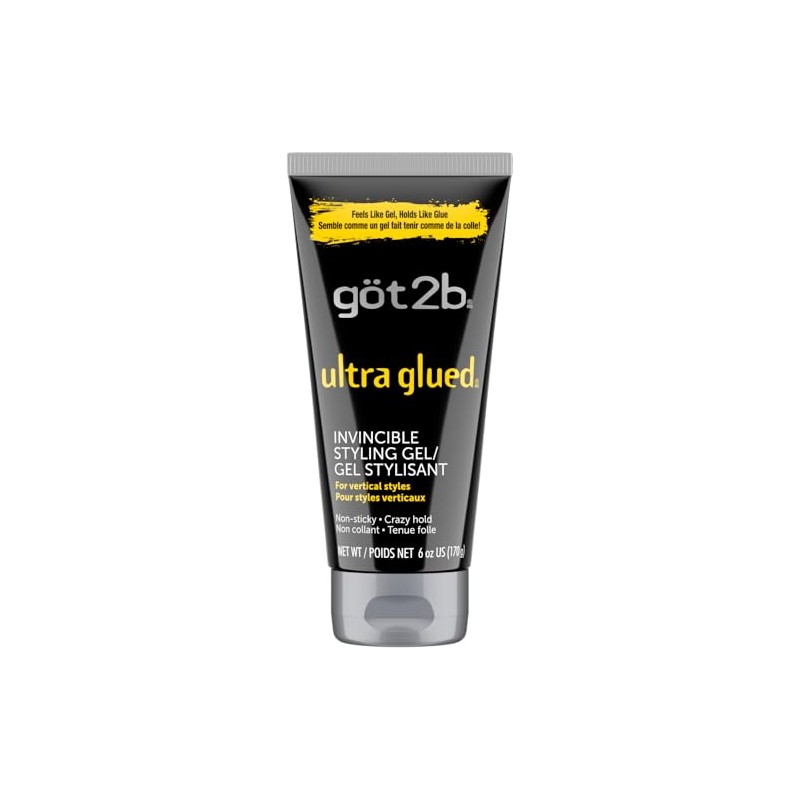 Got2b Gel de peinado invencible ultra pegado, 6 onzas
