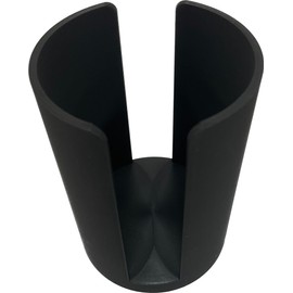 Mason Jar Lid Stack Organizer (Black, Large Cap/Ring)