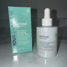 Serious Skin Care Glycolic Extreme Facial Peel 2oz Retexturizing Sealed NIB
