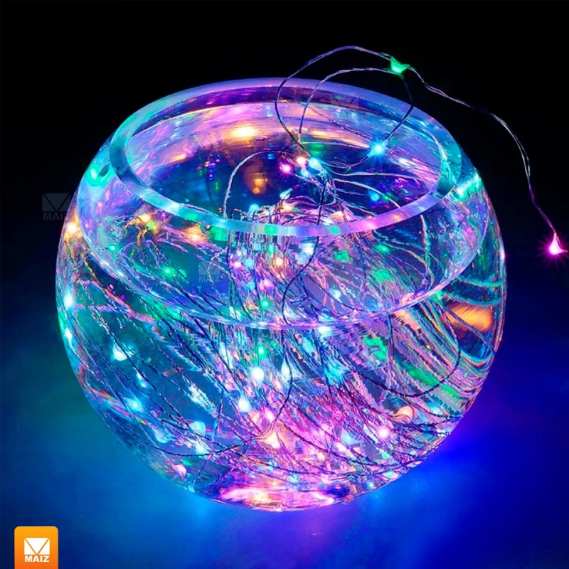 Maíz Serie Luces Led Alambre Decorativas Dormitorio Navideñas 2m