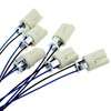 SQXBK 6PCS G9 Base Socket Ceramic Lampholder G9 Connector LED