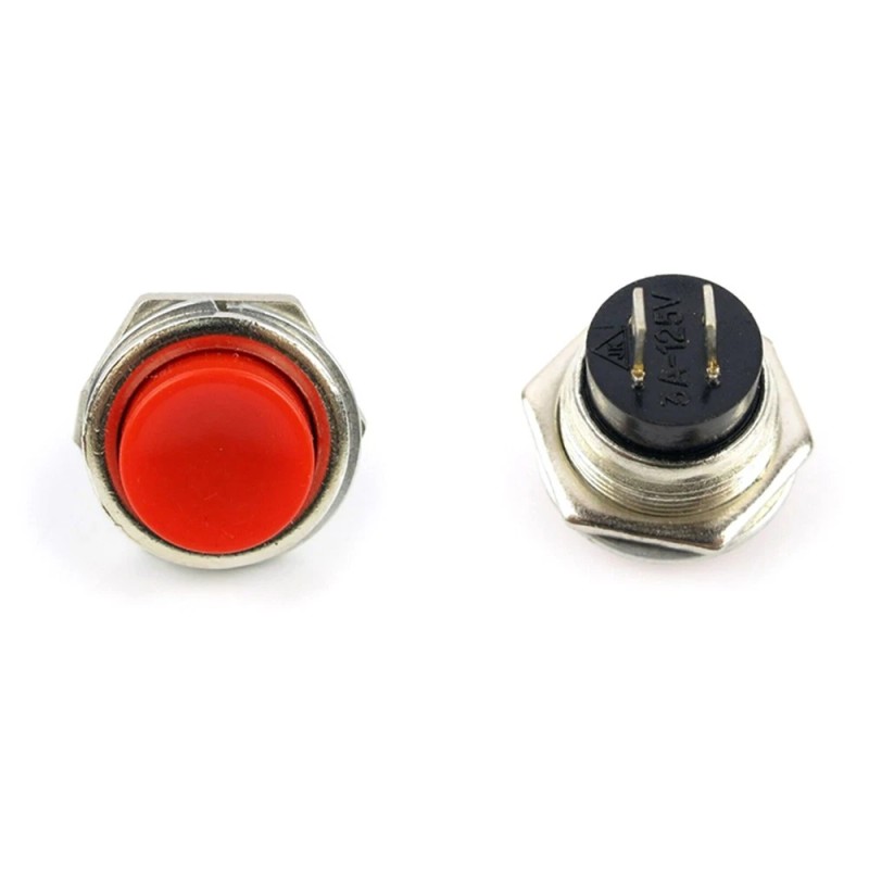 Unbranded 10Pcs Round Button Head Power Switch Circle Control Kill