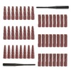 50Pcs 2 Inch Sand Paper Abrasive Cartridge Rolls,Cone Cylinder Rotary