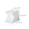 CIYODO Led Photo Light Box Tent 20cm Portable Softbox 4