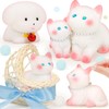 NINAOR Squishy Fidget Toys Squeeze Soft Cat Dog for Stress