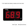 Decibel Meter 30dB-130dB, Wall Mounted Hanging Sound Level Meter for