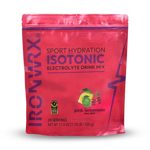 IRONWRX Isotonic Drink Mix | Electrolyte Powder for Sport Hydration