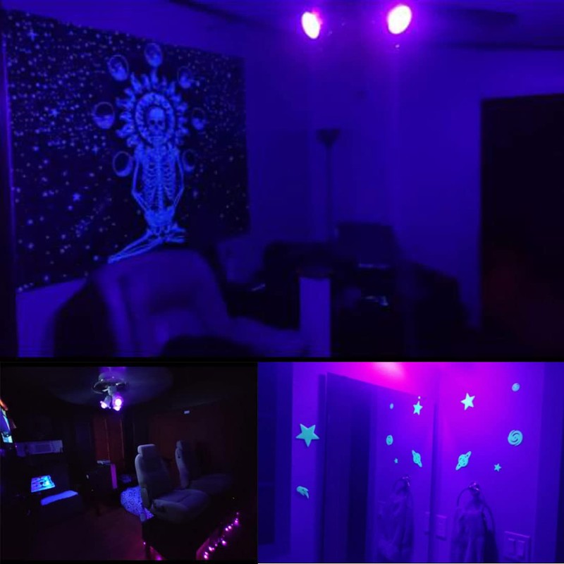 Kapata 15W LED UV Black Light Bulb Energy Saving UV