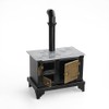 Odoria 1/12 Scale Miniature Stove Dollhouse Kitchen Accessories
