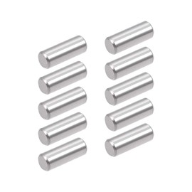 TA-VIGOR 10Pcs 6mm x 16mm Dowel Pins, 304 Stainless Steel Shelf Support Cylindrical Pin Pegs Shelf Support Pegs Fasten Elements for Furniture, Cabinets, and Mechanical Applications