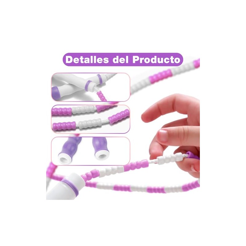 Cuerda para Saltar con Abalorio,Cuerda para Saltar Segmentada,Cuerda de Saltar