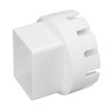 Downspout Converter, Plastic Downpipe Adapter Lightweight Replacement Part No Leakage