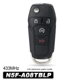 keyecu Remote Key Fob for Ford F-250 F-350 F-450 F-550 F650 F750 2023-2024 N5F-A08TBLP