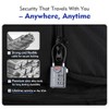 SURE LOCK-Unisex Adult TSA Compatible Travel Luggage Locks, Inspection Indicator,