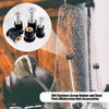 M4 M5 M6 Bolts and Nuts Sets,60Pcs Well Nut Expansion
