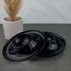Lot de 4 en coquetiers TERRARIDE Black Egg Cups Set
