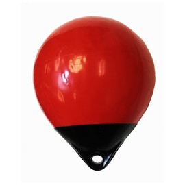 KUFA Sports Floats and Mark Buoy for Crab Pot and Prawn po (A Series 15" Red/Black Inflatable Buoy)