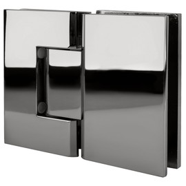 CRL Geneva 180 Series Polished Chrome 180º Glass-to-Glass Standard Hinge