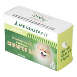 Mendotapet Shampoo Bar Pomerania Caida Pelo, Dark Skin