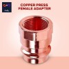 VN Infinite quality Copper Press Female Adapter 3/4" Pack of