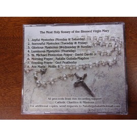 Most Holy Rosary of the Blessed Virgin Mary CD 15 Minute Versions Spoken Prayer
